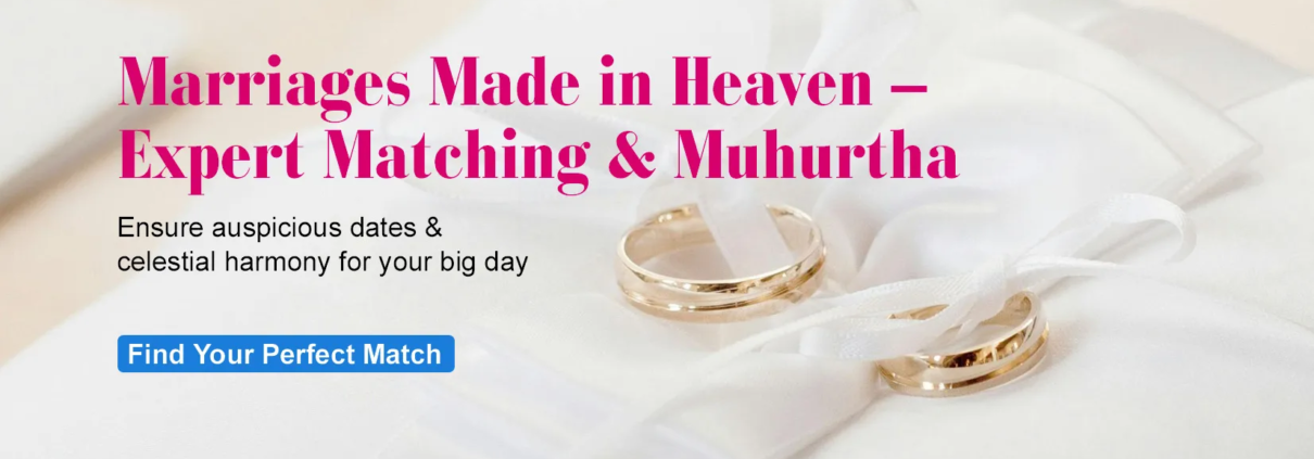Horoscope matching and muhurtham services by Astro Murali – Find the best marriage compatibility and auspicious timing for weddings and Vedic pooja ritual with Astro Murali the Best Astrologer in Chennai